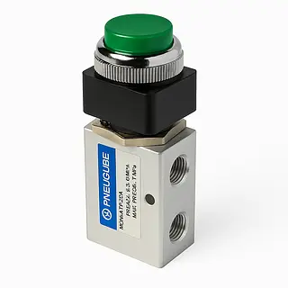 Pulsador Neumático Verde